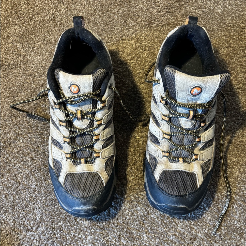 Merrell Men's Athletic Shoes - Black and Tan